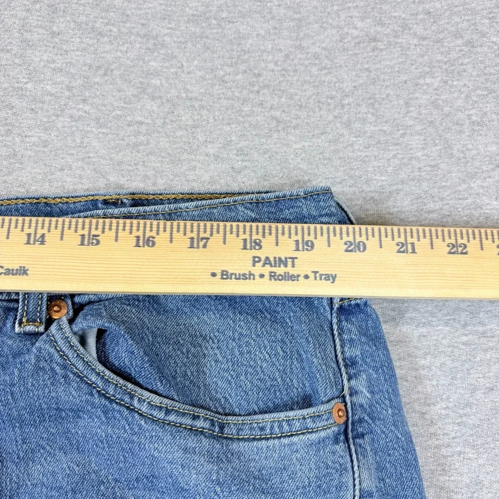 Levi's 505 Regular Fit Jeans Mens 40x32 Blue Straight Leg Denim Medium Wash